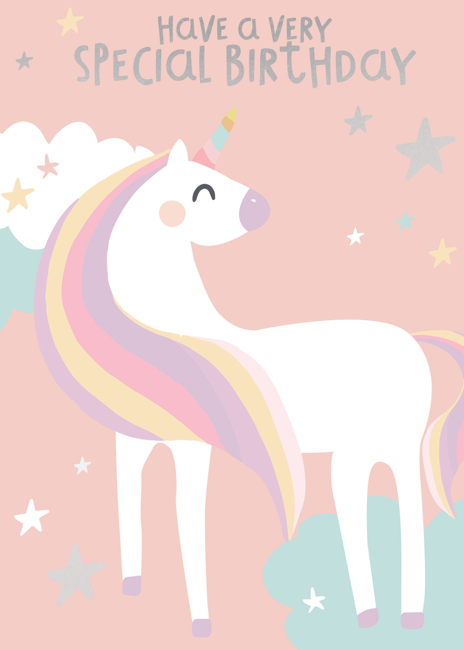 Greeting Card - SPECIAL UNICORN